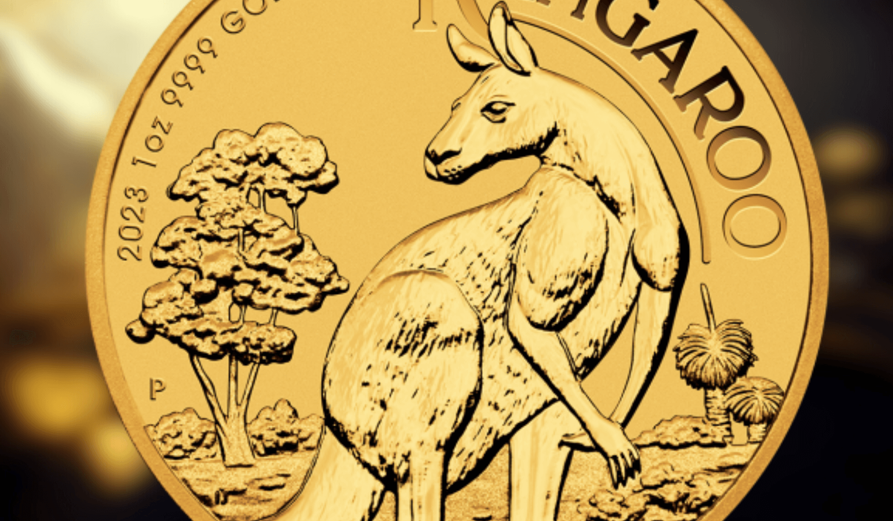 Australijski Kangur - złota moneta