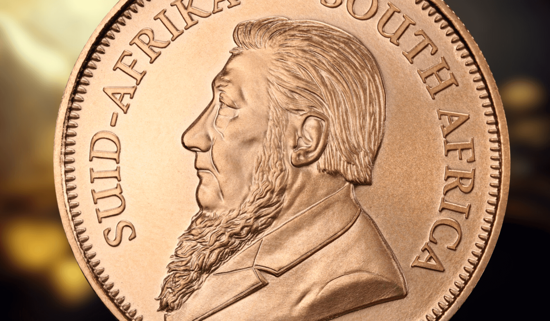 złota moneta Krugerrand