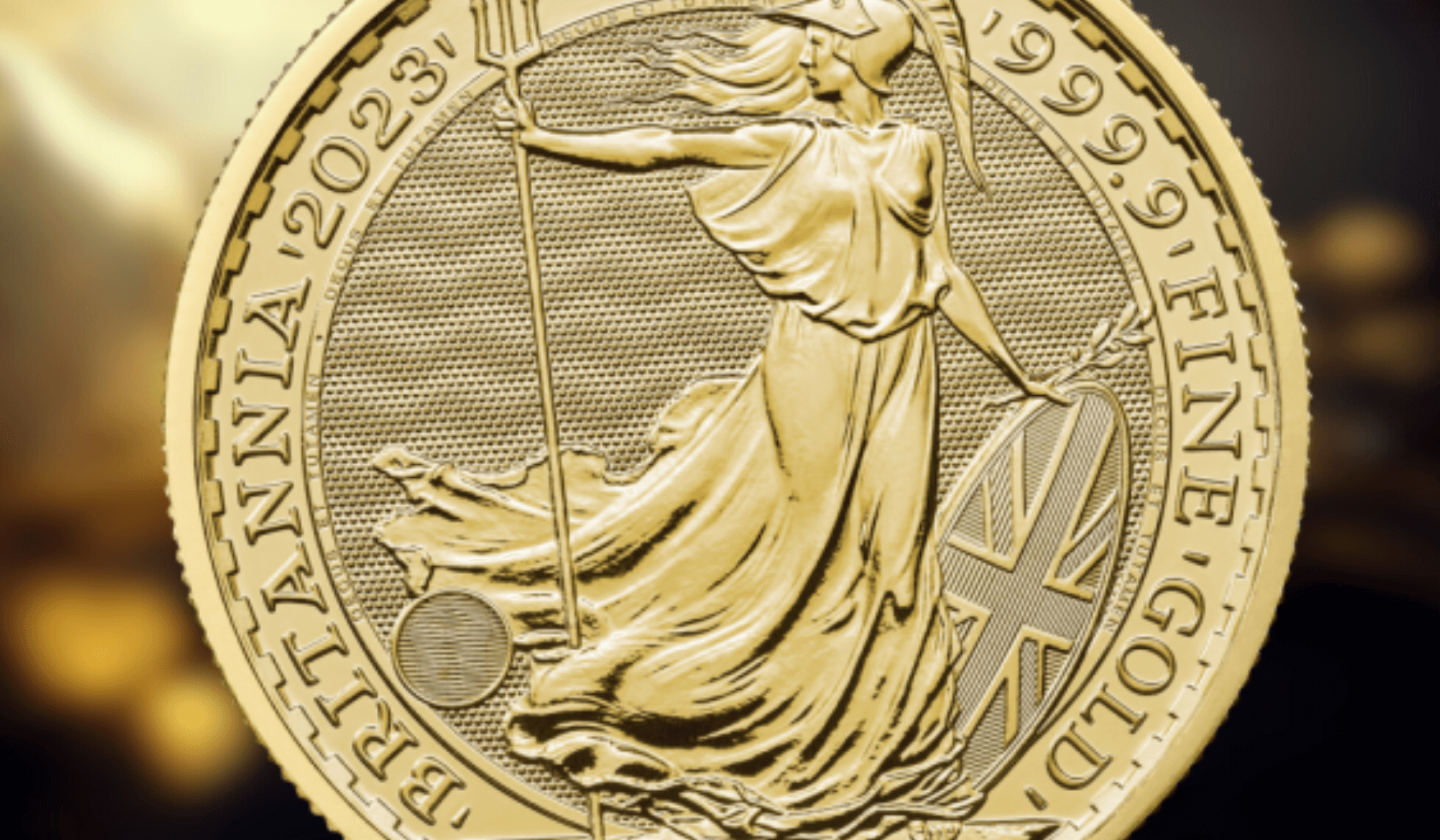 Britannia zlota moneta