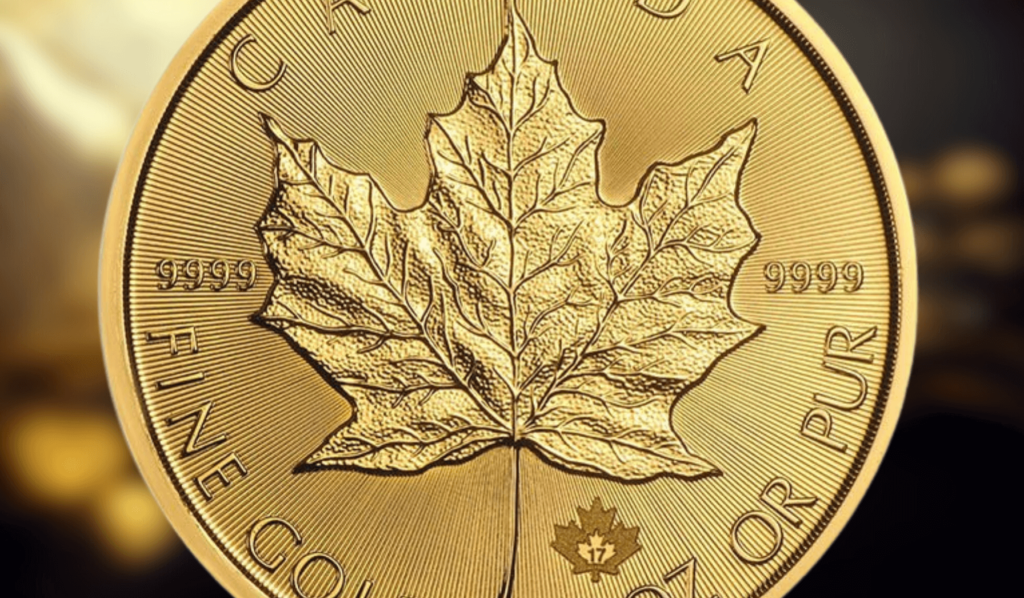 Kanadyjski Liść Klonu moneta