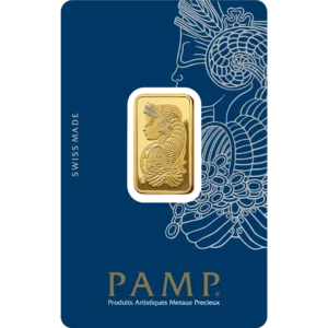 Sztabka złota Fortuna PAMP 10 g