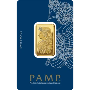Sztabka złota Fortuna PAMP 20 gramów