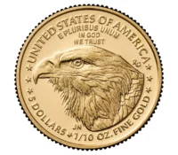 Zlota moneta Amerykanski Orzel 1 10 uncji zlota 1