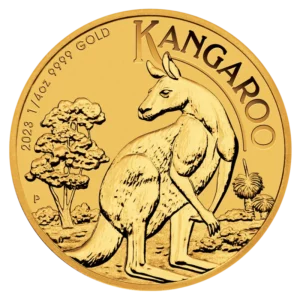 Złota moneta Australijski Kangur 1/4 uncji złota