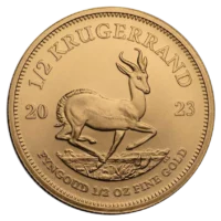 Złota moneta Krugerrand 1/2 uncji złota