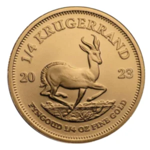 Złota moneta Krugerrand 1/4 uncji