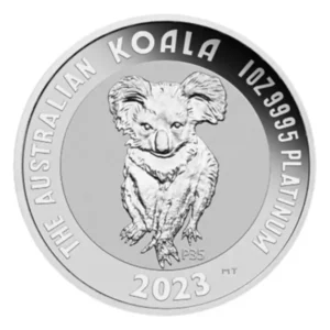 Platynowa Moneta, Koala 35th Anniversary, Perth Mint, 1 uncja