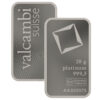 Sztabka platyny Valcambi 20 g - obrazek 2