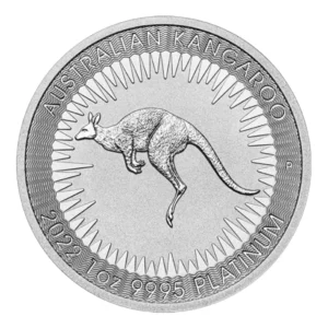 Platynowa moneta, Australijski Kangur, The Perth Mint, 1 uncja