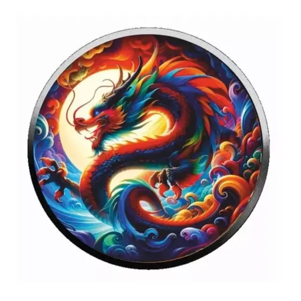 Dragon of Luck - srebrna moneta