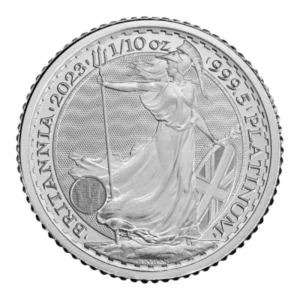 Platynowa Moneta, Britannia, Royal Mint, 1/10 uncji