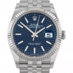 Zegarek Rolex Datejust 36 Blue Motif Dial