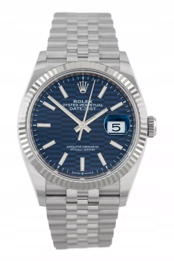 Zegarek Rolex Datejust 36 Blue Motif Dial