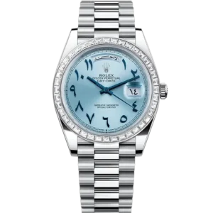 Zegarek Rolex Day-Date 40 Arabic Ice Blue