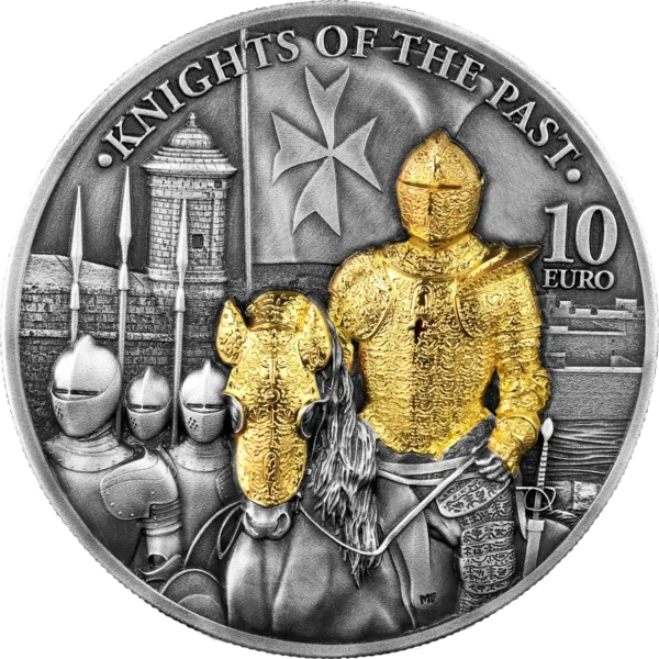 Srebna moneta Knights of the Past 2023 - High Relief - 2 uncje srebra