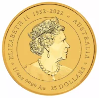 Złota moneta Lunar III Rok Smoka 2024 - 1/4 uncji złota 2