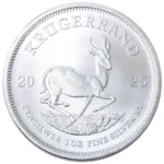 Srebrna moneta Krugerrand – 1 uncja srebra