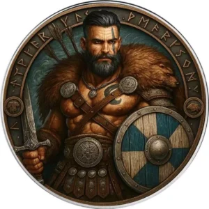 Srebrna moneta Thorin Steelheart - The Vikings - Amerykański Orzeł 2025 - 1 uncja srebra