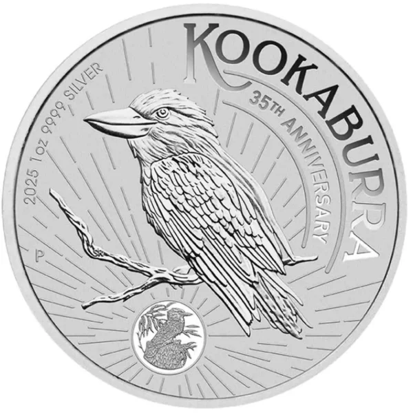 Srebrna moneta Kookaburra 2025 - 1 uncja srebra