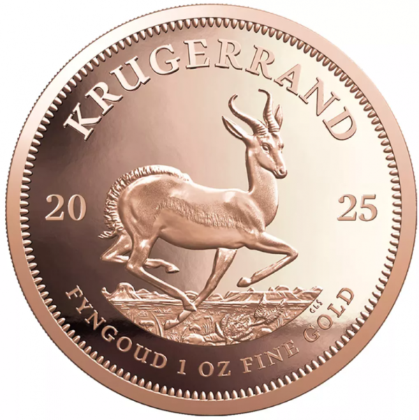Złota moneta Krugerrand 2025 – 1 uncja złota