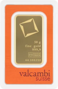 Sztabka złota LBMA 50 gramów