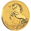 Złota moneta Lunar III Rok Konia 2026
