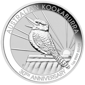 Srebrna moneta Kookaburra 30th anniversary 2020 - 1 uncja srebra