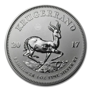 Srebrna moneta Krugerrand 50 rocznica 2017 - 1 uncja srebra