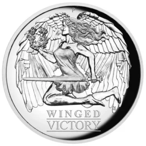 Srebrna moneta Winged Victory PROOF High Relief 2021 - 1 uncja srebra