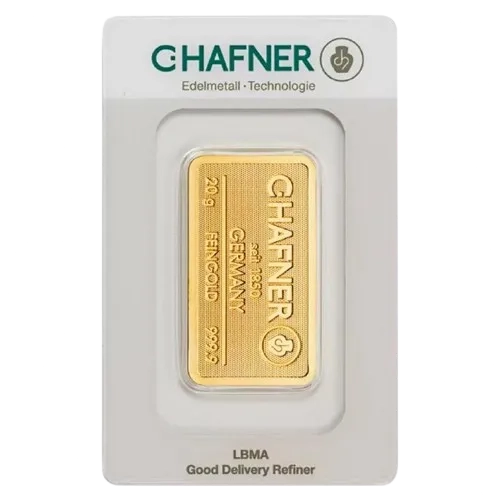 Sztabka złota 20 gram złota