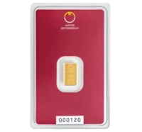 Sztabka złota LBMA 1 gram