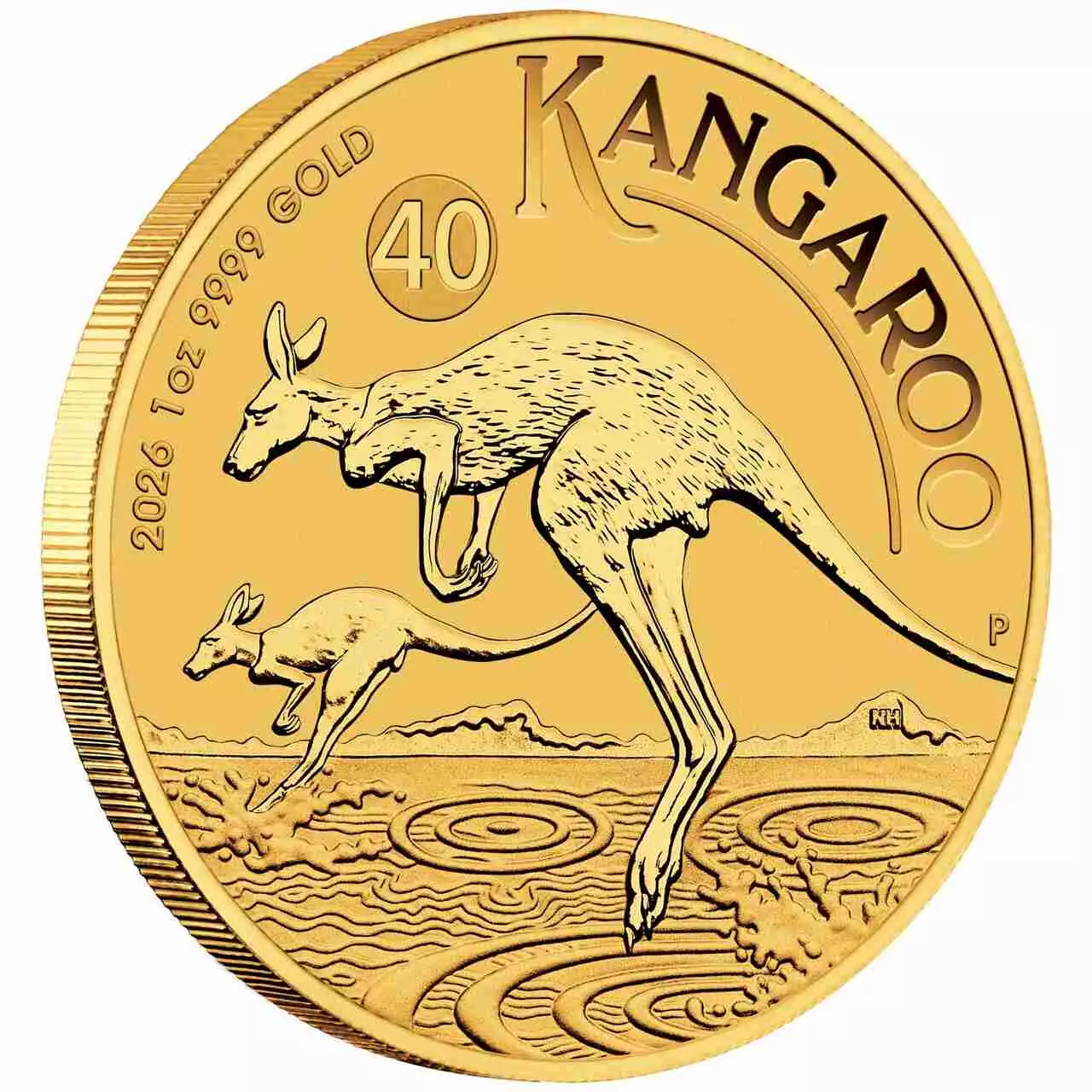 Złota moneta Australijski Kangur 2026 1 uncja złota