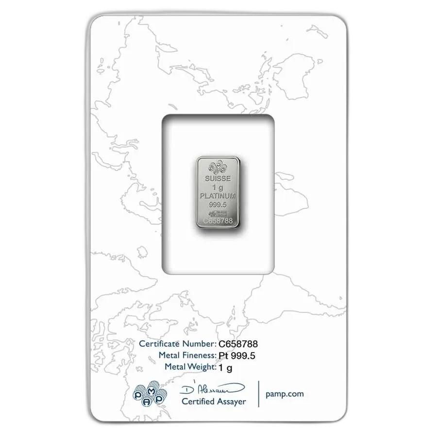 Sztabka platyny PAMP1 g