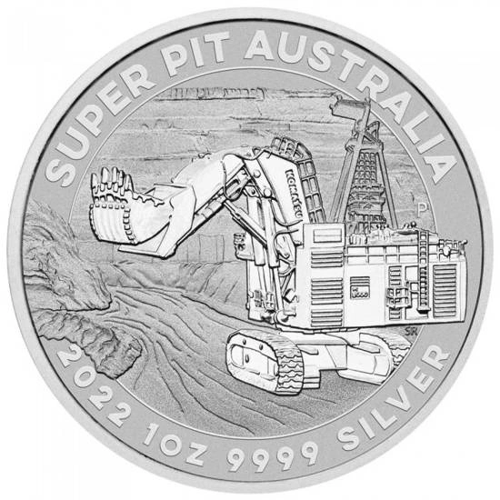 Srebrna moneta Super Pit Australia 2022 – 1 uncja srebra