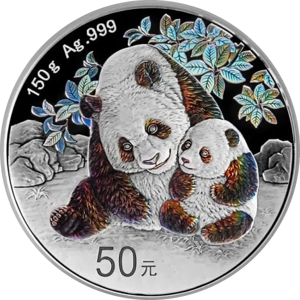 Srebrna moneta Chińska Panda 2024 PROOF - 150 gram srebra