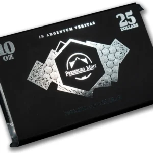 Sztabka srebra Pressburg Mint 2022 - 10 uncji srebra