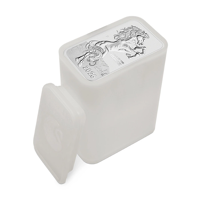 Sztabko-moneta Perth Mint: Lunar III - Rok Konia 2026 - 1 uncja srebra