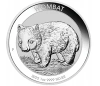Srebrna moneta Wombat - 1 uncja srebra