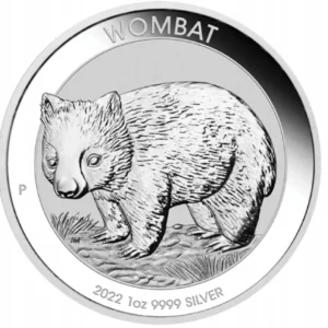 Srebrna moneta Wombat - 1 uncja srebra
