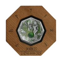 Kolekcja 2 srebrne monety Witchcraft Herbalist, Seeress - 2 x 2 uncje srebra