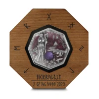 Kolekcja 2 srebrne monety Witchcraft Herbalist, Seeress - 2 x 2 uncje srebra