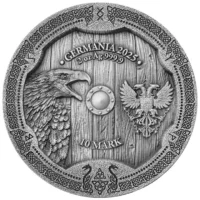 Kolekcja 4 srebrne monety, Valkyries Hildegard, Solveig, Arnhild, Ostara – 4 x 2 uncje srebra