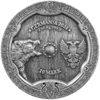 Kolekcja 4 srebrne monety, Valkyries Hildegard, Solveig, Arnhild, Ostara – 4 x 2 uncje srebra