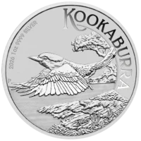 Kookaburra 1 uncja srebra 2026