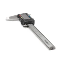 Suwmiarka cyfrowa z wyświetlaczem LCD ma zakres pomiarowy od 0 do 150 mm (6 cali)