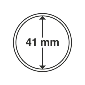 Kapsułka na monetę o średnicy wewnętrznej 41 mm