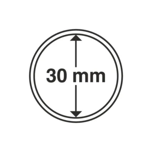 Kapsułka na monetę o średnicy wewnętrznej 30 mm