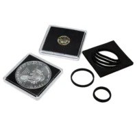 Kapsuły na monety Quadrum 16 – 41 mm, opakowanie 10 szt.