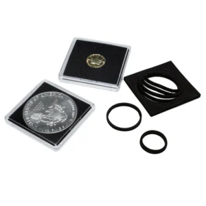 Kapsuły na monety Quadrum 16 – 41 mm, opakowanie 10 szt.