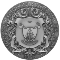 Kolekcja 3 srebrne monety, Potęga miłości T&S coins- 3 x 2 uncje srebra